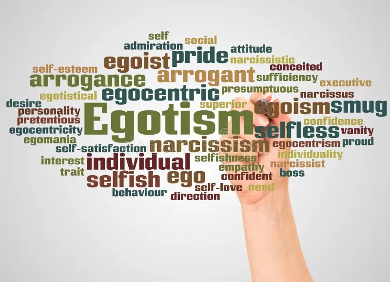 egoism vs. egotism